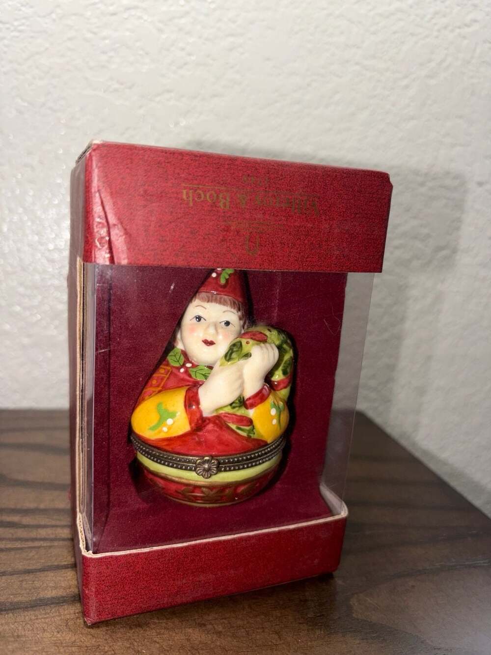 Villeroy & Boch Christmas Porcelain Trinket Box